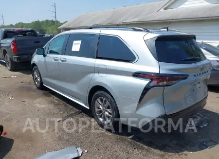 TOYOTA SIENNA 2023 vin 5TDYRKEC0PS149491 from auto auction Iaai