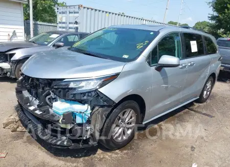 TOYOTA SIENNA 2023 vin 5TDYRKEC0PS149491 from auto auction Iaai