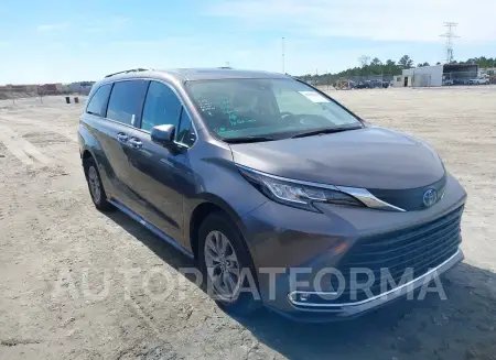 Toyota Sienna 2023 2023 vin 5TDYRKEC0PS153847 from auto auction Iaai