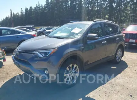 TOYOTA RAV4 HYBRID 2016 vin JTMDJREVXGD013087 from auto auction Iaai