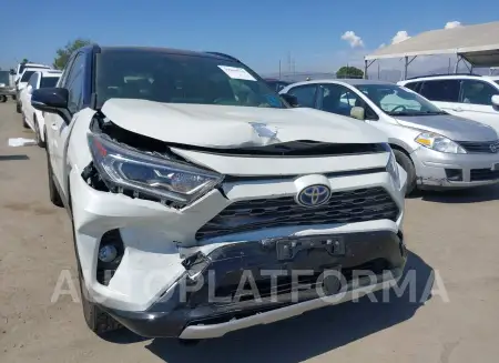 TOYOTA RAV4 HYBRID 2021 vin JTME6RFVXMJ010109 from auto auction Iaai