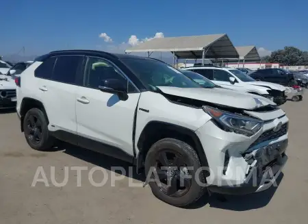 TOYOTA RAV4 HYBRID 2021 vin JTME6RFVXMJ010109 from auto auction Iaai