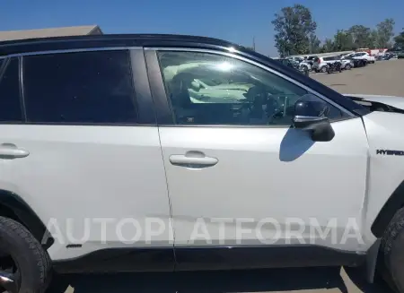 TOYOTA RAV4 HYBRID 2021 vin JTME6RFVXMJ010109 from auto auction Iaai