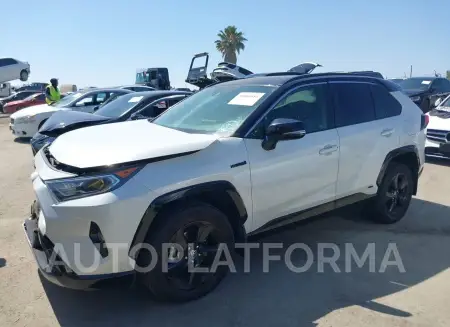 TOYOTA RAV4 HYBRID 2021 vin JTME6RFVXMJ010109 from auto auction Iaai