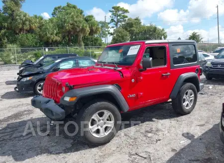 JEEP WRANGLER 2019 vin 1C4GJXAG3KW640381 from auto auction Iaai