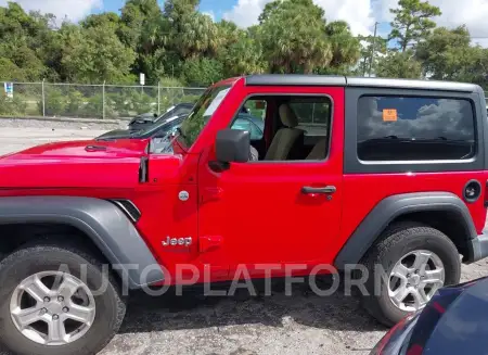 JEEP WRANGLER 2019 vin 1C4GJXAG3KW640381 from auto auction Iaai