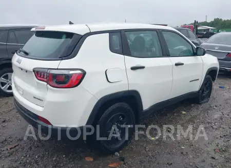 JEEP COMPASS 2018 vin 3C4NJCAB7JT344370 from auto auction Iaai