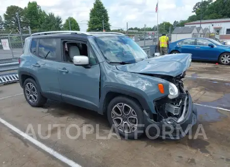 Jeep Renegade 2017 2017 vin ZACCJADB9HPE93839 from auto auction Iaai