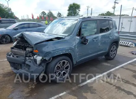 JEEP RENEGADE 2017 vin ZACCJADB9HPE93839 from auto auction Iaai