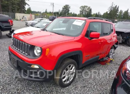 JEEP RENEGADE 2015 vin ZACCJBBT4FPB88103 from auto auction Iaai