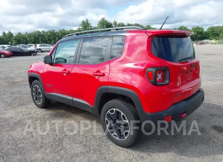 JEEP RENEGADE 2016 vin ZACCJBCT3GPD12684 from auto auction Iaai