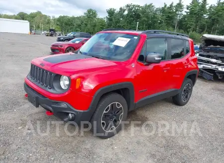 JEEP RENEGADE 2016 vin ZACCJBCT3GPD12684 from auto auction Iaai