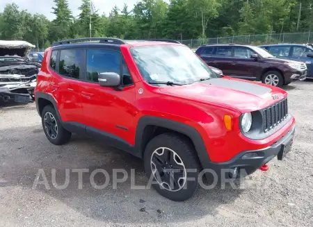 JEEP RENEGADE 2016 vin ZACCJBCT3GPD12684 from auto auction Iaai