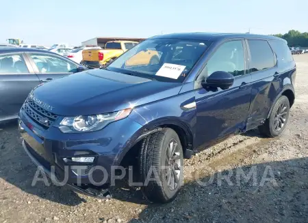 LAND ROVER DISCOVERY SPORT 2019 vin SALCP2FX9KH808496 from auto auction Iaai