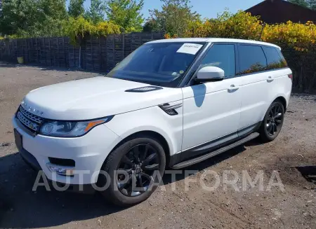 LAND ROVER RANGE ROVER SPORT 2016 vin SALWR2PF7GA112247 from auto auction Iaai