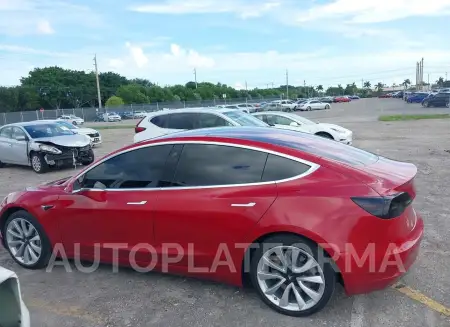 TESLA MODEL 3 2018 vin 5YJ3E1EA8JF015483 from auto auction Iaai