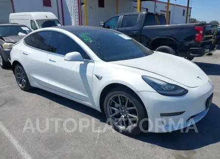 Tesla Model 3 2018 2018 vin 5YJ3E1EA9JF046001 from auto auction Iaai