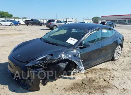 TESLA MODEL 3 2023 vin 5YJ3E1EAXPF424111 from auto auction Iaai