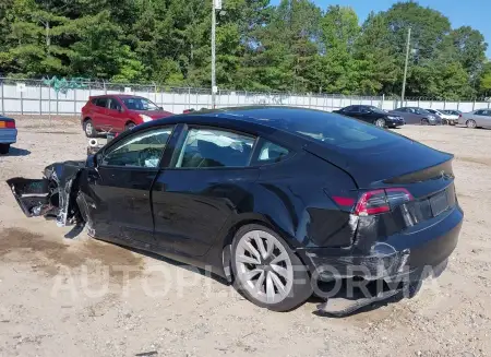 TESLA MODEL 3 2023 vin 5YJ3E1EAXPF424111 from auto auction Iaai