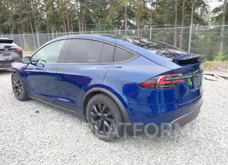 TESLA MODEL X 2022 vin 7SAXCBE64NF343565 from auto auction Iaai