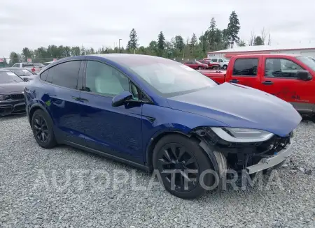 TESLA MODEL X 2022 vin 7SAXCBE64NF343565 from auto auction Iaai