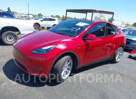 TESLA MODEL Y 2024 vin 7SAYGDEE1RF054483 from auto auction Iaai