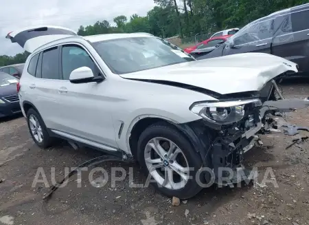 BMW X3 2019 2019 vin 5UXTR9C53KLE18697 from auto auction Iaai