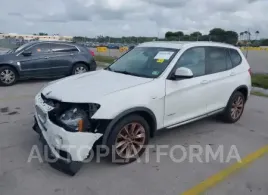 BMW X3 2017 vin 5UXWX9C55H0T04730 from auto auction Iaai