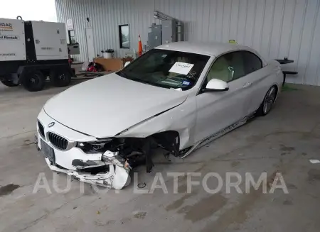 BMW 430I 2018 vin WBA4Z1C5XJEC60558 from auto auction Iaai