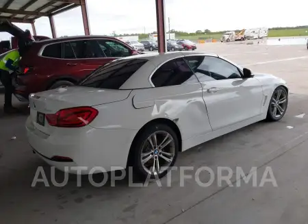 BMW 430I 2018 vin WBA4Z1C5XJEC60558 from auto auction Iaai