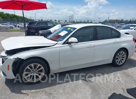 BMW 320I 2017 vin WBA8E1G58HNU15154 from auto auction Iaai