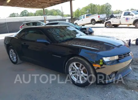 CHEVROLET CAMARO 2015 vin 2G1FD1E31F9214073 from auto auction Iaai