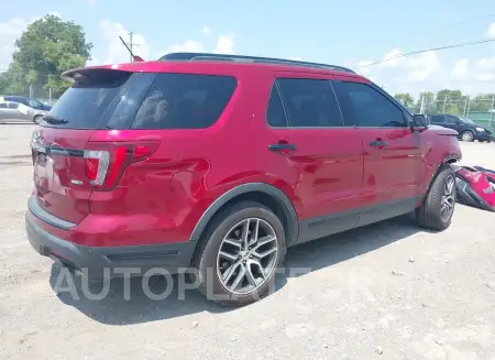 FORD EXPLORER 2018 vin 1FM5K8GT6JGC81417 from auto auction Iaai