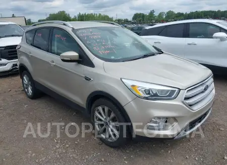 FORD ESCAPE 2017 vin 1FMCU0JD6HUF04989 from auto auction Iaai