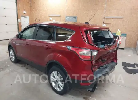 FORD ESCAPE 2017 vin 1FMCU9GD3HUA93000 from auto auction Iaai