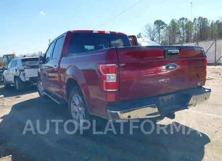 FORD F-150 2019 vin 1FTEW1E45KFC84148 from auto auction Iaai