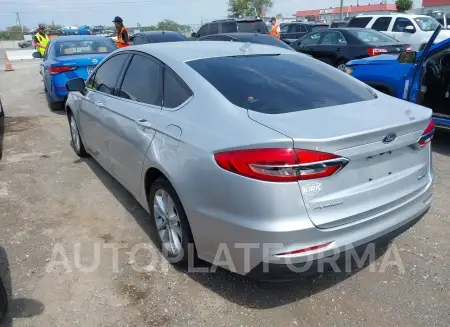 FORD FUSION HYBRID 2019 vin 3FA6P0LU2KR120413 from auto auction Iaai