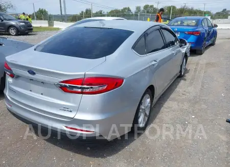 FORD FUSION HYBRID 2019 vin 3FA6P0LU2KR120413 from auto auction Iaai