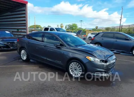 FORD FUSION HYBRID 2016 vin 3FA6P0LU8GR227604 from auto auction Iaai