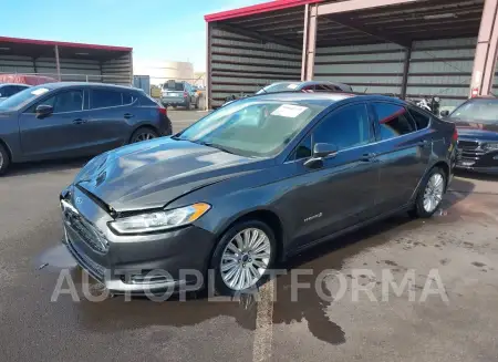 FORD FUSION HYBRID 2016 vin 3FA6P0LU8GR227604 from auto auction Iaai