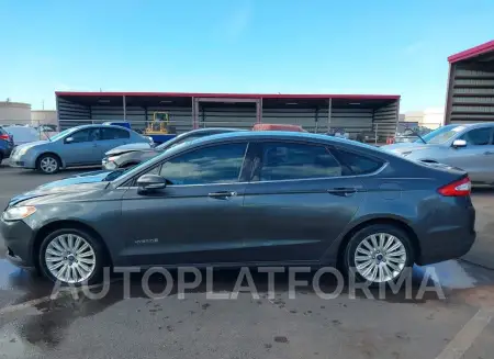 FORD FUSION HYBRID 2016 vin 3FA6P0LU8GR227604 from auto auction Iaai