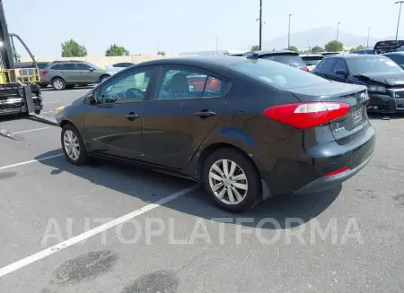 KIA FORTE 2016 vin KNAFX4A66G5521119 from auto auction Iaai