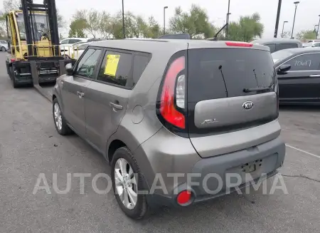 KIA SOUL 2015 vin KNDJP3A52F7184790 from auto auction Iaai