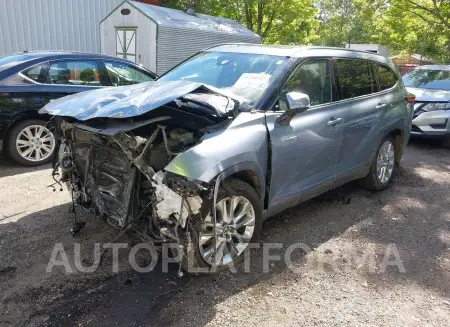 TOYOTA HIGHLANDER 2021 vin 5TDDBRCH7MS018547 from auto auction Iaai