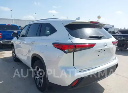 TOYOTA HIGHLANDER 2023 vin 5TDKDRAH6PS034344 from auto auction Iaai