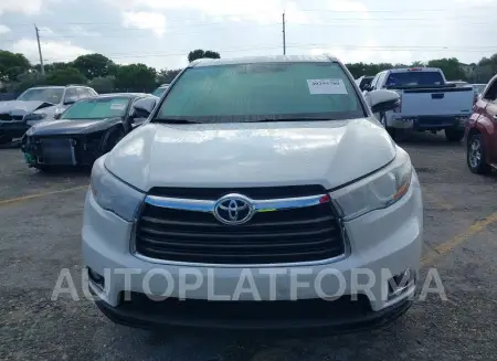 TOYOTA HIGHLANDER 2016 vin 5TDYKRFHXGS152308 from auto auction Iaai