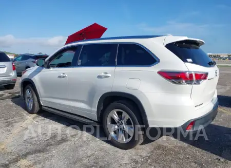 TOYOTA HIGHLANDER 2016 vin 5TDYKRFHXGS152308 from auto auction Iaai