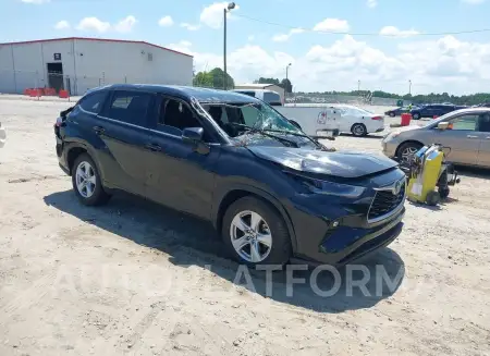 Toyota Highlander 2021 2021 vin 5TDZZRAH2MS536005 from auto auction Iaai