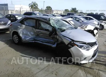 Toyota Corolla 2016 2016 vin 5YFBURHE5GP409399 from auto auction Iaai