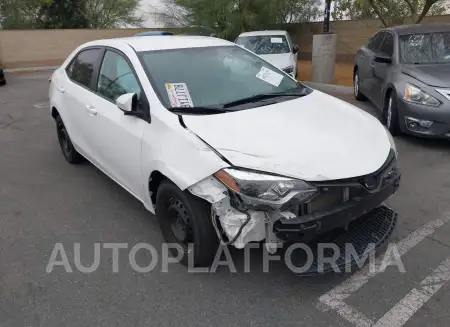 TOYOTA COROLLA 2016 vin 5YFBURHE5GP461728 from auto auction Iaai